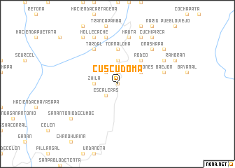 map of Cuscudoma