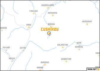 map of Cushikou