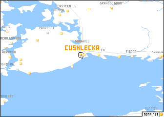 map of Cushlecka