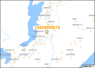 map of Cusmaan Moto