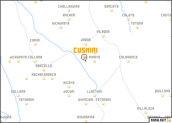 map of Cusmini
