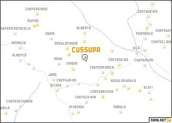 map of Cussupa