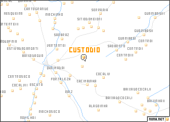 map of Custódio