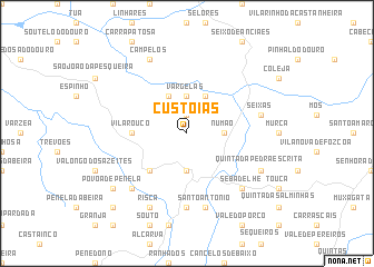 map of Custoias