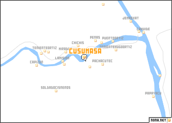 map of Cusumasa