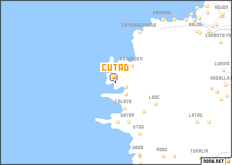 map of Cutad