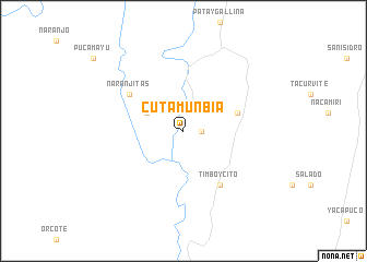 map of Cutamunbia