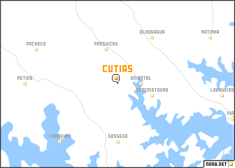 map of Cutias
