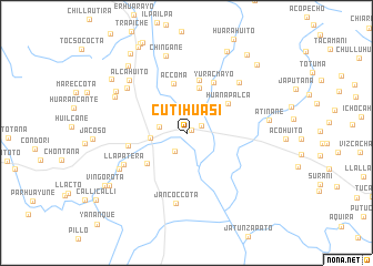 map of Cutihuasi