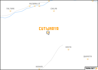 map of Cutijmaya