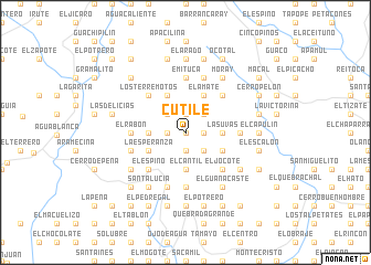 map of Cutile