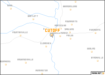 map of Cutoff