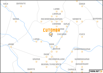 map of Cutomba