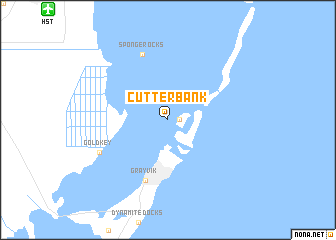 map of Cutter Bank