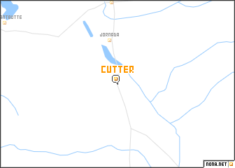 map of Cutter