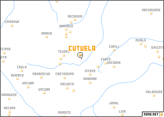 map of Cutuela