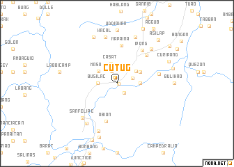 map of Cutug