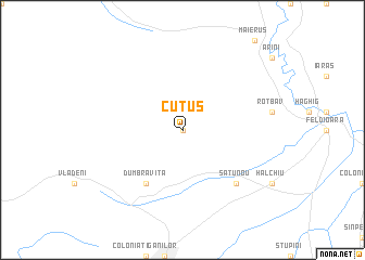 map of Cutuş