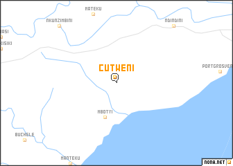 map of Cutweni