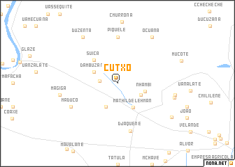 map of Cutxo