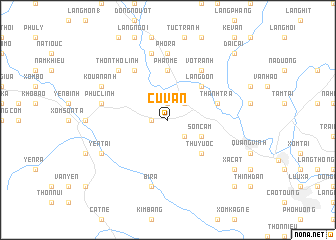 map of Cư Vân