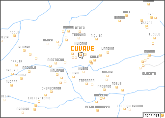 map of Cuvave