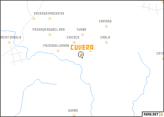 map of Cuvera