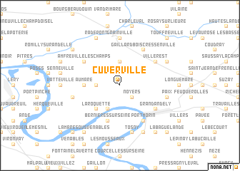 map of Cuverville