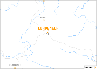 map of Cuxpemech