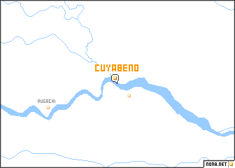 map of Cuyabeno