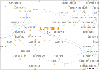 map of Cuyamapa