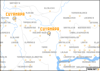 map of Cuyamapa