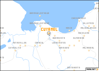 map of Cuyamel