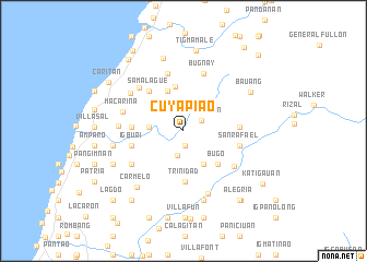 map of Cuyapiao