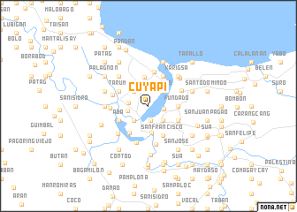 map of Cuyapi