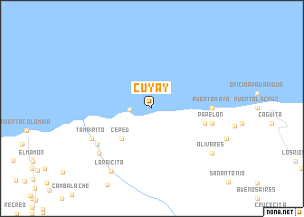 map of Cuyay