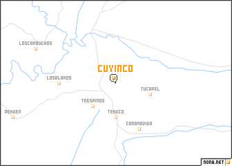 map of Cuyinco