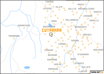 map of Cuypampa