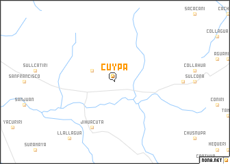 map of Cuypa