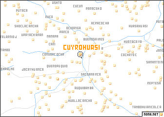 map of Cuyrohuasi