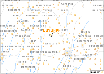 map of Cuyuapa