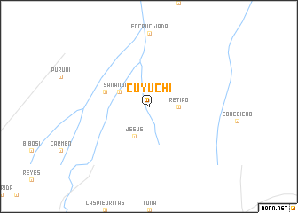 map of Cuyuchi