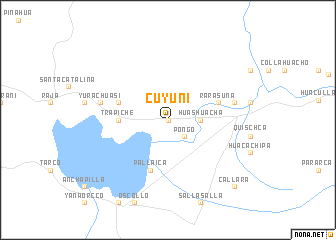 map of Cuyuni