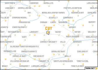 map of Cuy