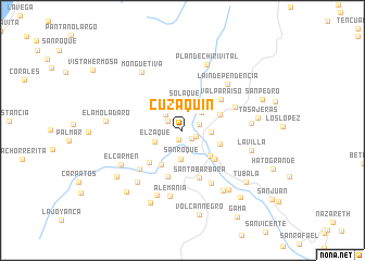 map of Cuzaquin