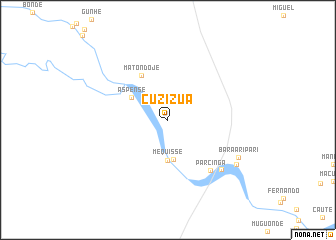 map of Cuzizua