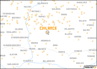 map of Cvilance