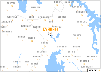 map of Cyahafi