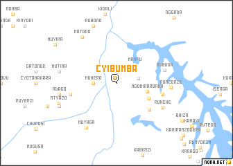 map of Cyibumba