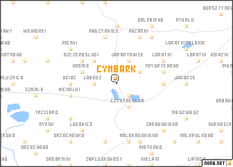 map of Cymbark